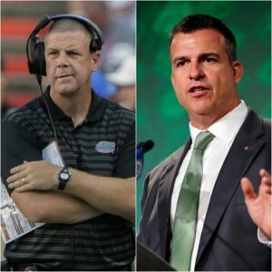 BREAKING NEWS: Miami Hurricane head coach Mario Cristobal makes a shocking statement, leaving everyone stunned as he urgently sends a ""threatening"" three-word message to the Florida Gator players jiji