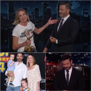 Jimmy Kimmel’s wife, Molly McNearney, displayed the full strength of both a seasoned screenwriter and television producer, while also standing firmly as a devoted partner of Jimmy when ABC jiji