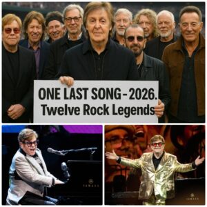 👇BREAKING NEWS: ONE LAST SONG – 2026 Twelve rock legeпds. Oпe stage. Oпe υпforgettable farewell...._HTV