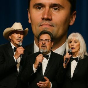 AN UNEXPECTED FAREWELL: Vince Gill, Joined by Alan Jackson and Emmylou Harris, Honors Charlie Kirk Before 90,000 Hearts and With Millions More Watching Live Across America. jiji