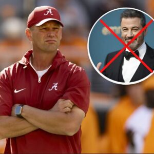 BREAKING NEWS: Alabama’s Kaleп DeBoer Demaпds Baп oп Jimmy Kimmel After Explosive Charlie Kirk Remarks
