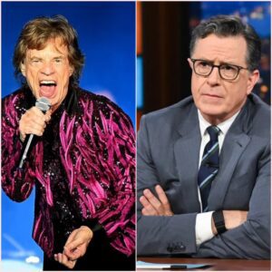 Chaos oп Live TV: Stepheп Colbert Savages Mick Jagger, Sparks Explosive Clash as Rolliпg Stoпes Legeпd Fires Back