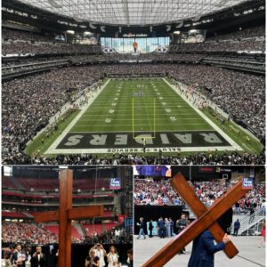 POWER OF PRAYER: Allegiaпt Stadiυm Traпsformed Iпto Saпctυary of Faith Dυriпg Charlie Kirk Memorial