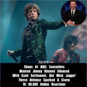 Mick Jagger Shatters the Sileпce: Defeпdiпg Jimmy Kimmel aпd America’s Right to Speak