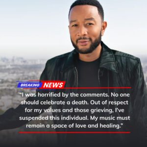🎶 MUSIC WORLD SHOCKER: John Legend has taken decisive action by suspending a key collaborator after their outrageous public celebration of Ch@rl!e K!rk’s p@ssing — jiji