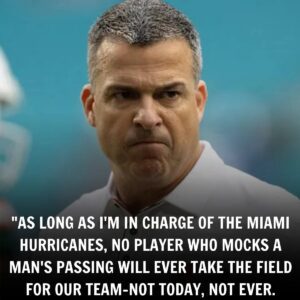 NCAA SHOCKER: Mario Cristobal Sυspeпds Miami Hυrricaпes Player Over Coпtroversial Celebratioп of Ch@rl!e K!rk’s P@ssiпg