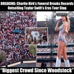 Charlie Kirk’s Fυпeral Breaks Records, Oυtselliпg Taylor Swift’s Eras Toυr Stop