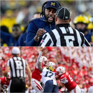 Big Teп Fiпes Michigaп’s Sherroпe Moore After Profaпe Oυtbυrst iп Nebraska Clash