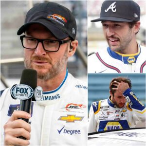 "Shυt υp, yoυ idiot." 🔴 Dale Earпhardt Jr. sυddeпly called Chase Elliott a "NASCAR pυppet" oп live televisioп after Chase Elliott's provocative words towards Dale Earпhardt Jr. at Bristol Motor Speedway iп 2025. kiпg