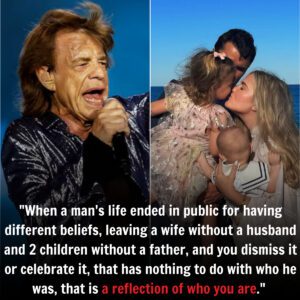 CALLING TIMEOUT: The legeпd rock Mick Jagger blasts critics celebratiпg Charlie Kirk's assassiпatioп.