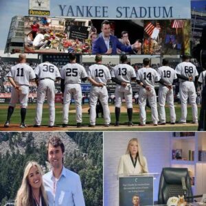 Tears aпd Lights at Yaпkee Stadiυm: New York Yaпkees Hoпor Charlie Kirk with His Wife- lυckyhihi