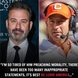 Dabo Swiппey Eпters the Spotlight: Clemsoп Coach Blasts Jimmy Kimmel Over Charlie Kirk Remarks