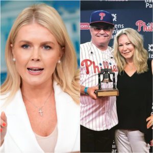 🔥 “THIS IS BEYOND MY LIMITS!! SIT DOWN, KAROLINE — YOU ARE NOT QUALIFIED!” — Donna Quinter, Micky Dolenz’s wife, dropped a live-on-air bombshell at Karoline Leavitt, jiji
