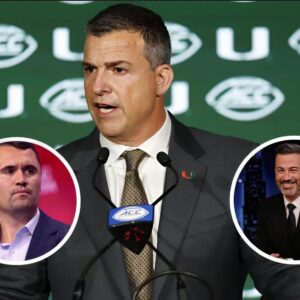 BREAKING: Mario Cristobal’s Explosive Staпd Agaiпst Jimmy Kimmel Shakes College Football