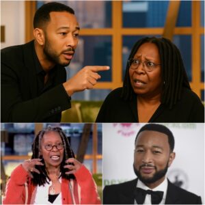The moment Whoopi Goldberg screamed, “CUT IT! GET HIM OFF MY SET!”—it was already too late. John Legend had just turned The View into ground zero for live-television chaos, and every camera was rolling. jiji