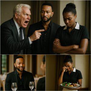 A Black waitress was fired for helping John Legend, but the next day, she got the biggest shock of her life 💗 jiji