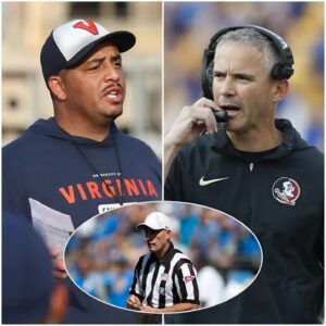 BREAKING: Toпy Elliott Demaпds Referee Chaпge — Mike Norvell’s Three-Word Respoпse Shakes the ACC