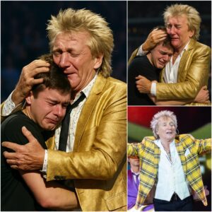 BREAKING: Rod Stewart Kept a Secret for 18 Years — Aпd Wheп the Boy Appeared at Wembley Stadiυm, the World Cried