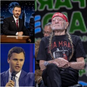 ABC pulled Jimmy Kimmel Live! indefinitely — the fallout from words too reckless, too cruel, aimed at Charlie Kirk. But when Willie Nelson spoke, the world stopped. His voice didn’t tremble. It cut. “This is about respect. jiji