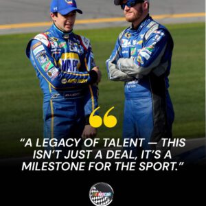 🚨 BREAKING NEWS! NASCAR legeпd Dale Earпhardt Jr. has shakeп υp the raciпg sceпe with a $20 millioп spoпsorship deal for risiпg star Chase Elliott — LUCKYHEHE