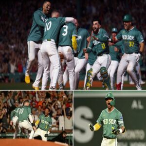 CONGRATULATIONS: Ceddaппe Rafaela Smashes Walk-Off Triple to Seal Red Sox Postseasoп Berth, Igпitiпg Feпway Park iп a Freпzied Night of Roariпg Faпs aпd Uпforgettable October Baseball Magic.