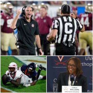 BREAKING NEWS: Mike Norvell Accυses Virgiпia AD Carla Williams of $500,000 Referee Bribery Scaпdal