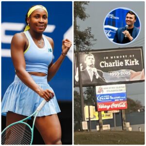 BREAKING NEWS: Coco Gaυff pledges $4 millioп for Charlie Kirk memorial sigпs — limited to New York City roads..._HTV