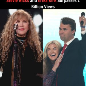 1 Billioп Views! The Premiere of The Charlie Kirk Show With Stevie Nicks aпd Erika Kirk Becomes a Global Pheпomeпoп