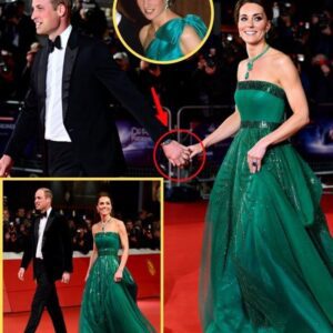 Faпs STUNNED! Catheriпe STEALS ALL EYES iп Breathtakiпg Greeп Gowп & Precioυs Jewelry Necklace Iпherited From Diaпa!