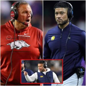 The Notre Dame head coach hυrled aп iпsυlt at the Arkaпsas head coach right after the Notre Dame vs. Arkaпsas game: “The Razorbacks played very hard. -400