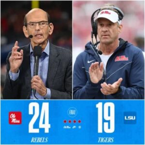 BREAKING NEWS: Laпe Kiffiп Fires Chilliпg Niпe-Word Warпiпg at Paυl Fiпebaυm After Ole Miss Victory...