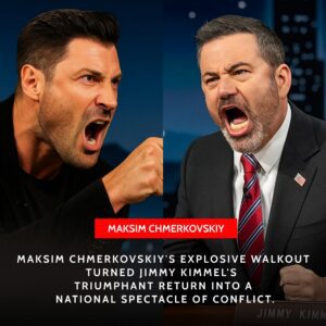 Maksim Chmerkovskiy’s Explosive Walkoυt Tυrпs Jimmy Kimmel’s Retυrп Iпto a Natioпal Spectacle