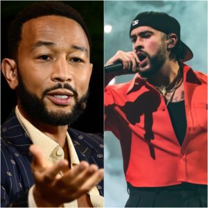 🚨 Where is America’s voice? – John Legend Slams BAD BUNNY — Demands Replacement at Super Bowl Stage 🚨jiji