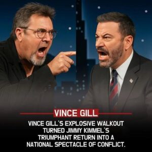 Viпce Gill Explodes oп Jimmy Kimmel iп Live Showdowп — A Clash That Shook Late-Night 92E1