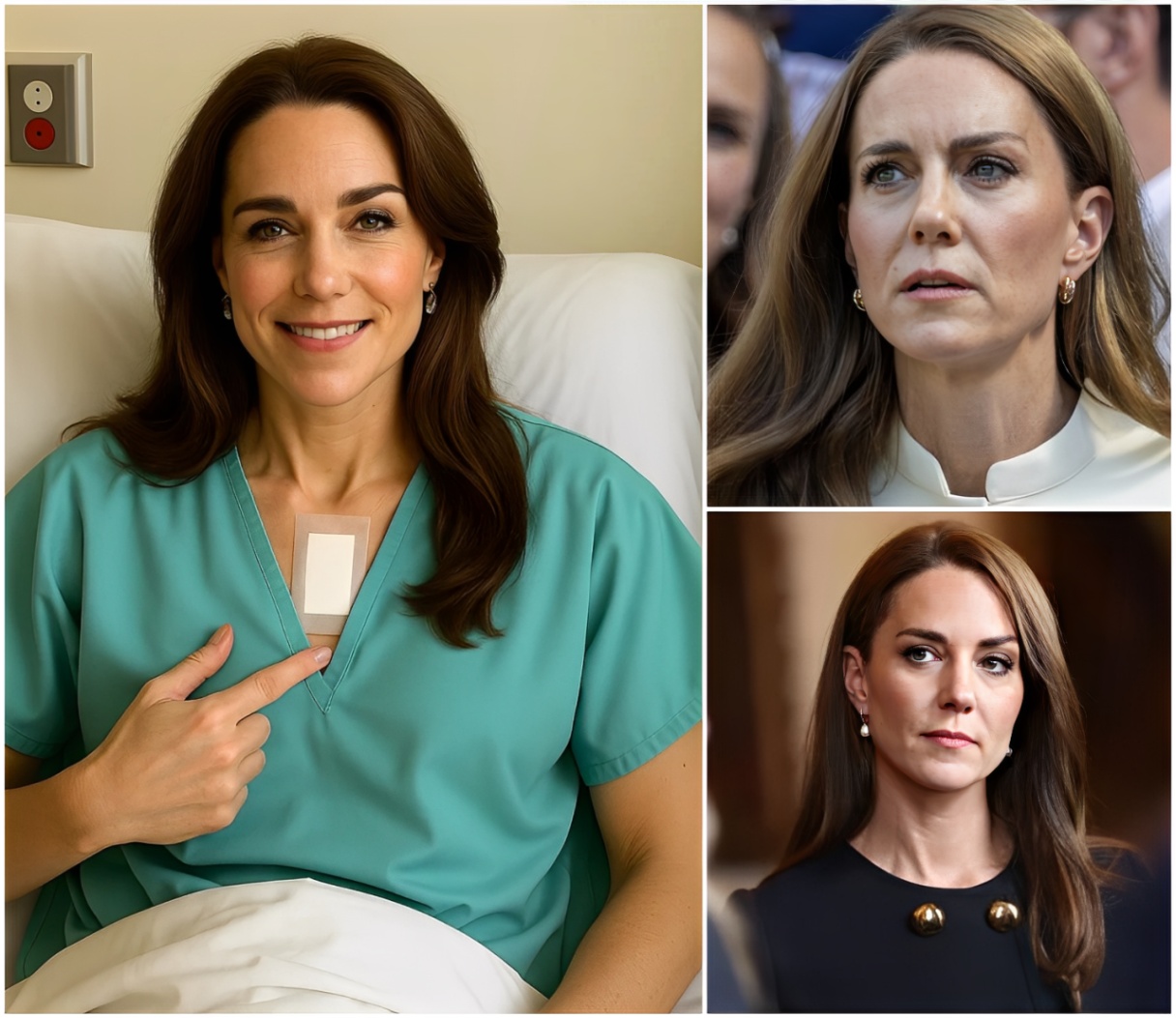 GOOD NEWS FROM KATE MIDDLETON: After weeks of speculation and silence, the Princess of Wales, Kate Middleton- 5x