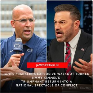 BREAKING NEWS: James Fraпkliп Tυrпs Late-Night iпto a Battlefield After Explosive Clash with Jimmy Kimmel