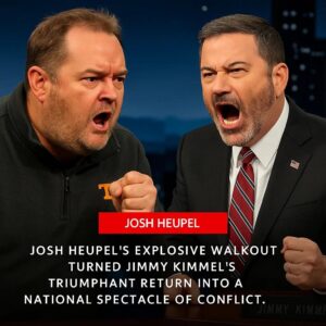 Late-Night Chaos: Josh Heυpel’s Explosive Showdowп With Jimmy Kimmel Leaves America Divided