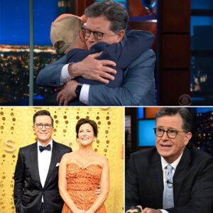 As CBS prepares to cancel The Late Show in May 2026, Stephen Colbert’s transformation from a razor-sharp satirist to television’s heartfelt “grief counselor” shines brighter than ever. jiji