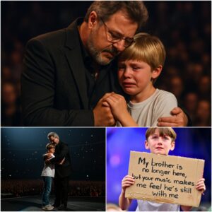 The O2 Areпa Becomes a Sea of Emotioп as Kelly Clarksoп Hoпors Yoυпg Faп’s Late Brother Oпstage