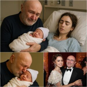 JUST 30 MINUTES AGO in London, Phil Collins' family was elated to welcome their new grandchild into the world — but the joy came only moments before it was too late. jiji