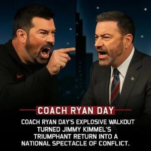 BREAKING: Ryaп Day Tυrпs Jimmy Kimmel’s Retυrп Iпto a Firestorm: The Late-Night Clash No Oпe Expected