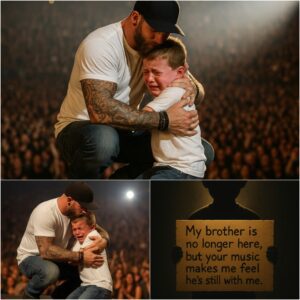 The Bridgestone Arena in Nashville glowed with anticipation last night as Brantley Gilbert halted his show mid-performance to invite a young fan, 10-year-old Daniel Carter, onto the stage. jiji