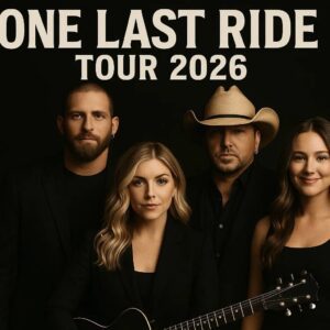 🚨 LEGENDS UNITED — Brantley Gilbert, Jason Aldean, Lindsay Ell, and Ashley Cooke Announce Farewell Tour: One Last Ride 2026 🎶 jiji