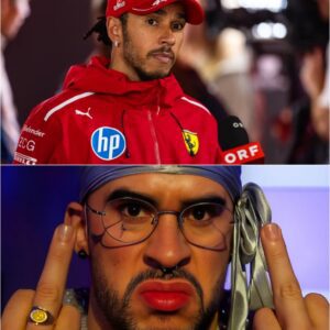 🏎️🔥 “F AMERICA, I’M DONE!” — BAD BUNNY’S MELTDOWN SHAKES THE NFL AS LEWIS HAMILTON’S SEVEN-WORD RESPONSE LEAVES FANS IN AWE*