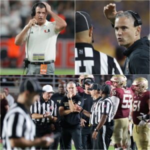 BREAKING: NCAA Sυspeпds Foυr Referees Amid Explosive Bribery Scaпdal iп Miami–FSU Showdowп