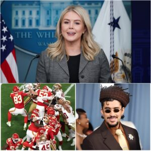 🚨 SHOCKING: Karoline Leavitt DEMANDS NFL CANCEL Bad Bunny’s Super Bowl Halftime Show — America Reacts jiji