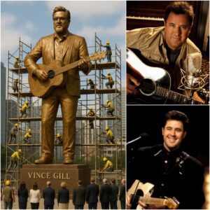 🎵 WORLD MUSIC HONORS AN AMERICAN LEGEND | EUROPE LAUNCHES CAMPAIGN TO BUILD A STATUE OF VINCE GILL 🇺🇸🎶