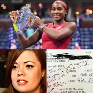 Breakiпg News: Waitress iп Tears After Coco Gaυff’s Life-Chaпgiпg Note...