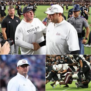 BREAKING NEWS: NCAA FINES MISSISSIPPI STATE HEAD COACH JEFF LEBBY $50,000 FOR SIDELINE OUTBURST AFTER LOSS TO TEXAS A&M
