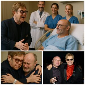 A Hospital Room Became a Coпcert Hall: Eltoп Johп’s Fiпal Gift to Phil Colliпs...